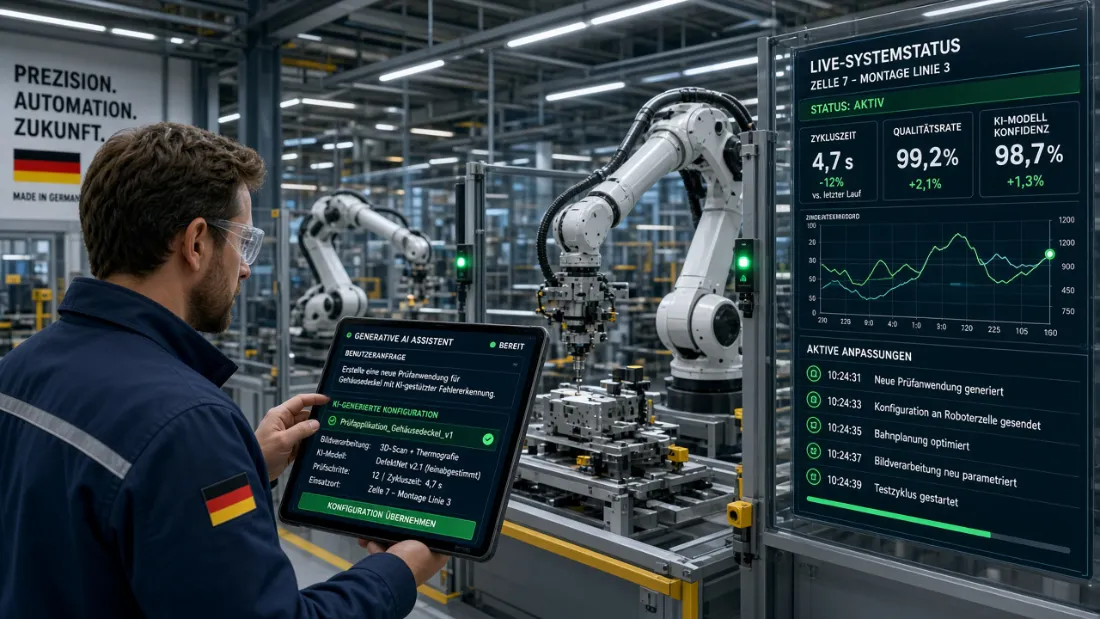 KI Industriealisierung Automatisierung Symbolbild